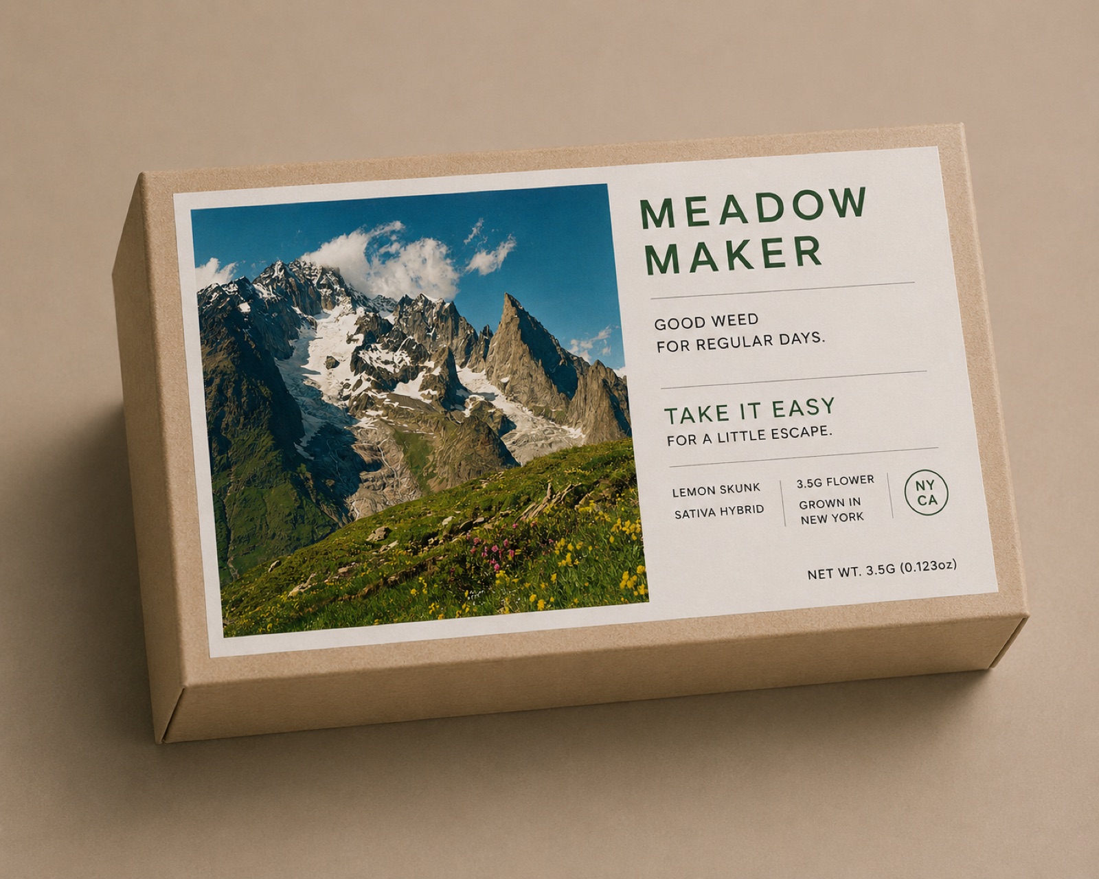 Meadow Maker box — alpine meadow